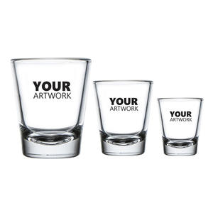แก้วช็อตพิมพ์โลโก้ตามสั่ง ปลอดภัยสำหรับเครื่องล้างจาน ของชำร่วยงานแต่งงาน ของแจกแบรนด์ แก้วบาร์ - Product Image 3