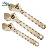 Clé à molette réglable en bronze d'aluminium antidéflagrante |   Hayonex