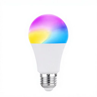 Ampoule Intelligente Wi-Fi Lite, Contrôle Vocal Alexa, Télécommande RGB Multicolore pour Sommeil, Fêtes, Jeux, Appareils Domestiques Intelligents