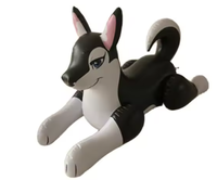 Usine vend des modèles de chiens gonflables personnalisés de dessin animé animal adorable pour la décoration intérieure