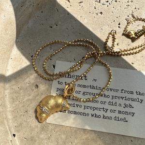 Collier en argent pur S925, fabrication artisanale italienne, design simple et vintage, tissage de niche, chaîne de clavicule scintillante, perles tendance - Product Image 4