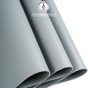 Toile de revêtement en <span class=keywords><strong>PVC</strong></span> pour aquaculture, bassin, stockage de foin et de céréales, abris pour bétail, bâches imperméables - Product Image 3