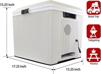 Congélateur compact électrique 43L 58L à économie d'énergie, sans givre, pour usage commercial, hôtelier, domestique, extérieur, camping-car et voiture - Offre Spéciale