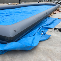 Bateau gonflable de taille personnalisable, facile à utiliser, quai flottant, quai sec gonflable, système de quai sec gonflable stable et portable