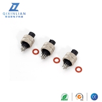 Connecteur circulaire IP67 M12, code A, 12 broches, prise femelle, connecteur aviation M12