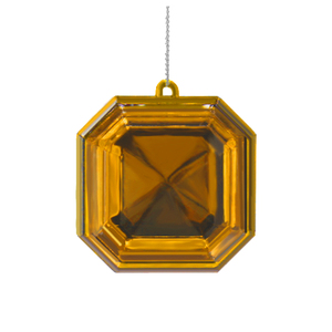 Chất Lượng Cao New Rõ Ràng Nhựa Cây Giáng Sinh Treo Trang Trí Ngọc Lục Bảo Đá Quý Hình Dạng Sequined Thạch Viên Ngọc Tinh Thể - Product Image 2