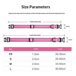 Collar Inteligente Antipérdida para Perros con Código <span class=keywords><strong>QR</strong></span> y Correa de Nailon Reflectante, Collar de Seguridad Ajustable para Mascotas al por Mayor (OEM/ODM) - Product Image 3