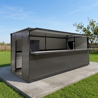 Vente directe usine : Kiosque commercial modulaire préfabriqué pliable de haute qualité pour magasin conteneur, vente en gros OEM ODM