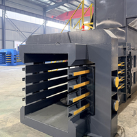 Compacteur de rebuts métalliques hydraulique horizontal entièrement automatique largement utilisé pour le recyclage
