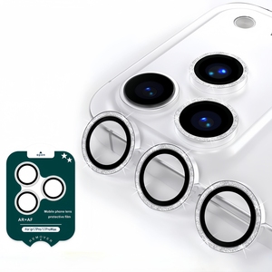 Corning Glass AF + AR Chống Phản Quang Long Lanh Máy Ảnh Bảo Vệ Ống Kính Cho iPhone 17 Pro Max / 17 Không Khí Bảo Hiểm Đầy Đủ Cho Phí<span class=keywords><strong>a</strong></span> Sau Máy Ảnh - Product Image 1