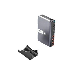 320W <b>Multi</b> Port GaN Fast <b>Charger</b> For Phone Computer Desktop Aluminum Alloy Type C USB PD QC <b>Charger</b> - Product Image 5