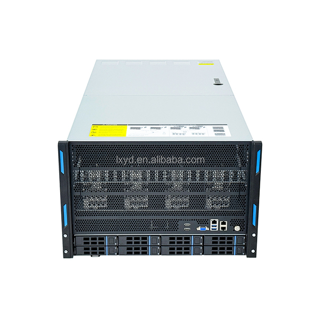 7U900 Server Barebone with Custom Motherboard Architecture Supporting up to 8 GPUs Optimized for AI Training HPC and Data Center