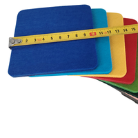 Sous-verres en feutre synthétique écologiques avec logo personnalisé, vente en gros, promotionnels, absorbants, résistants à la chaleur, antidérapants, modernes