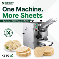 Machine à faire des roti et des tortillas de qualité alimentaire avec diamètre réglable pour restaurant et usine