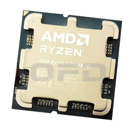 AMD for 9 9950X3D 16-Core Gaming Desktop Processor 4.0GHz with PCI 5.0 170W DDR5 5600/3600MHz Zen 5 Ridge AM4