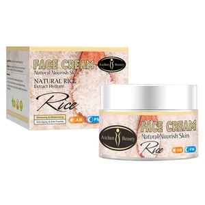 Aichun Beauty 50ml Best Selling Whitening Moisturizing Anti Aging Anti Freckle Rice Face Cream