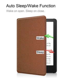 <span class=keywords><strong>Nouvelle</strong></span> coque de protection intelligente à rabat mince et antichoc en cuir PU avec dos rigide en PC pour Amazo NEW <span class=keywords><strong>Kindle</strong></span> 11e génération <span class=keywords><strong>2022</strong></span> C2V2L3 - Product Image 2
