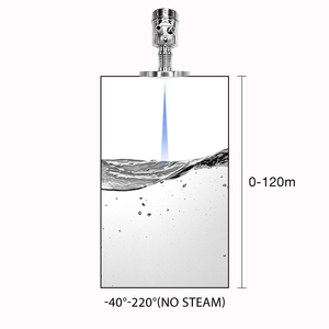 جهاز استشعار مستوى المياه غير الاجتياحي عالي التردد 4-20 ملي/متر جهاز قياس مستوى المياه بواسطة رادار قياس المد من الشركة المصنعة - Product Image 3