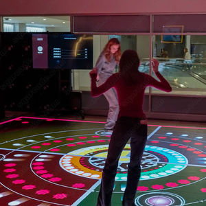 Système de projection interactive AR sur sol, jeu de simulation interactif multi-joueur avec capteur de mouvement AI Sport - Product Image 4