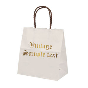 Bolsa de papel Kraft precio mayorista barato personalizado fábrica Canton Fair negro - Product Image 6