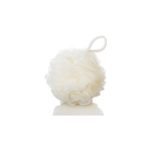 Éponge de bain en maille PE écologique en forme de fleur pour le corps, style tendance, 40g, couleur rose, vente en gros - Product Image 1