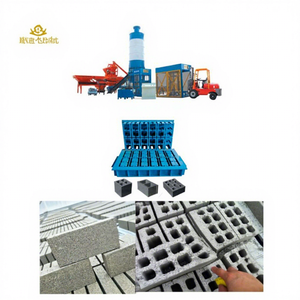 Fully Automatic Interlocking Brick <strong>Machine</strong> for Cement Producing Concrete <strong>Blocks</strong> with Core Components Motor Pump Gear on Sale - Product Image 5