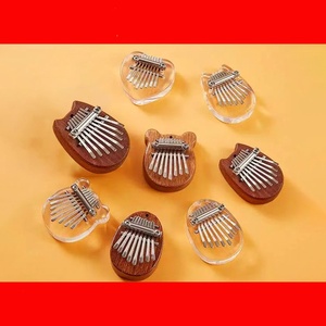 High Quality 8 Tone <b>Mini</b> Kalimba Solid Wood Portable Craft Finger <b>Piano</b> - Product Image 2