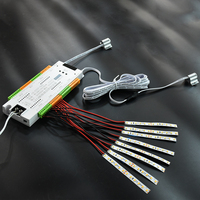 Contrôleur d'éclairage intelligent pour escalier avec capteur de mouvement pour éclairage d'escalier basse tension 12v/24v
