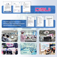 Bandelettes réactives Dirui 14 paramètres pour lecture visuelle rapide du calcium, pour analyse urinaire en laboratoire hospitalier et test d'électrolytes urinaires