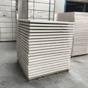 Panneau de plancher de 25mm Prix du panneau de silicate de calcium Exportateur de panneau de silicate de calcium de Chine de haute qualité