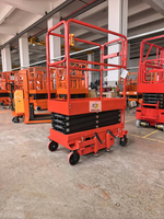 SAGA FIRST Sinofirst Mini Halb-Elektrische Hydraulische Kleine Scherenhebebühne mit CE