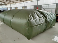 Vannes de réservoirs de carburant liquide Bollison / Équipement de stockage / Fourniture d'usine / Réservoirs de stockage de carburant souples en TPU / Réservoirs de stockage de carburant pliables en TPU