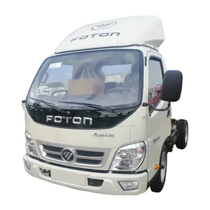 Mới Được Sử Dụng Foton 4.5T Hàng Hóa Xe Tải 4*2 Diesel Khung Khung Xe Tải Cabin Đơn Khung Xe Tải