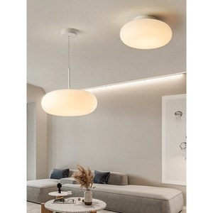 Lampe suspendue moderne et minimaliste pour chambre à coucher et salle à manger, unique, style princesse, bulle, télécommande, variateur d'intensité, lampe de bureau créative et unique - Product Image 1