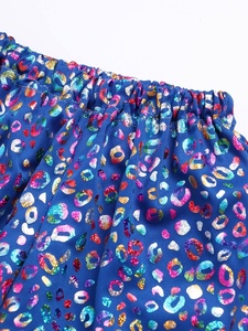 2-14 pantaloni Unisex per bambini bambini ragazzi leopardati metallizzati <span class=keywords><strong>Costume</strong></span> per Performance sul palco della competizione di danza Jazz Cheerleading - Product Image 3