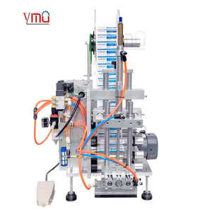 Yimu Ym120 Máy Tính Để Bàn Khí Nén Nhãn Applicator Tabletop Nhỏ Bán Tự Động Phẳng Nhãn Dán Nhãn Máy Cho Phẳng Chai - Product Image 2
