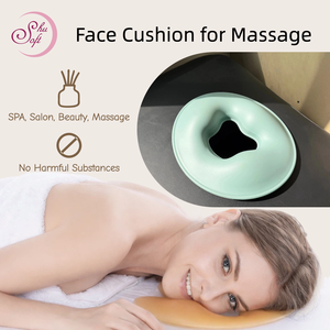 Almohada Facial <span class=keywords><strong>de</strong></span> Gel para Camillas <span class=keywords><strong>de</strong></span> Masaje y Camas <span class=keywords><strong>de</strong></span> Belleza, con Orificio para Respirar, Venta al Por Mayor para Salones <span class=keywords><strong>de</strong></span> Belleza - Product Image 1