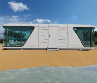 Maison-capsule intelligente, construction préfabriquée haut de gamme pour la personnalisation, vie intelligente simplifiée