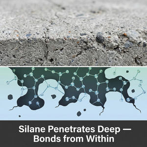 Sellador Transparente Impermeable de Penetración Profunda con Silano, Sellador Transparente de Penetración Profunda, Impermeable y Profesional - Product Image 5