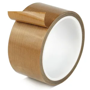 Cintas de Tela de Vidrio PTFE Multitamaño LBX de 1/2'', 3/4'', 1'', 2'', <span class=keywords><strong>33</strong></span> pies, 0.18mm, Cinta Adhesiva de Fibra de Vidrio PTFE para Alta Temperatura - Product Image 6