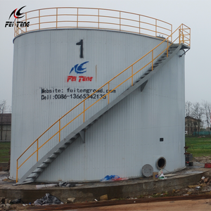 خزان بيتومين عمودي مُلحَّم بالكامل سعة 500 طن من الفولاذ الكربوني Q235B مع عزل فائق 100 مم وتسخين رباعي المناطق من علامة FEITENG - Product Image 3
