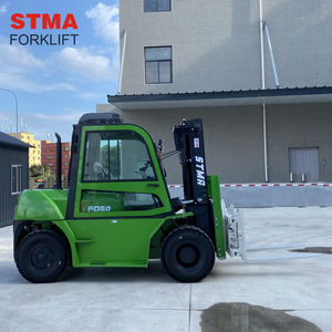 Fabricante de carretillas elevadoras STMA carretilla elevadora diésel accesorio de carretilla elevadora giratoria de 5 toneladas con motor Isuzu 6BG1 - Product Image 3