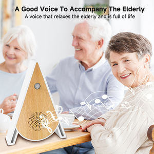 Carillon Moderno Bianco con Suoni di Uccelli Yun, Sensore di Movimento, Strumento di Rilassamento con Rumore Ambientale per Casa e Gabbia per Animali, con Pulsante e Vassoio in Plastica - Product Image 5