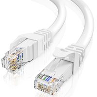 Kabel Ethernet Cat6 Luar Ruangan Kecepatan Tinggi UTP Tembaga Murni RJ45 Patch Cord 24AWG 26AWG 28AWG Kabel Jaringan Tahan Air