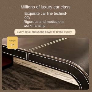 Escritorio Ejecutivo de Cuero Lujoso y Moderno, Escritorio de Gerente Creativo Simple y de Lujo, Escritorio de Oficina en Forma de L - Product Image 4