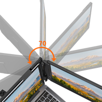 Eloam EL-P1 11.6 "FHD 60Hz USB 1080P IPS LCD Display Portable Laptop Extender Dual Monitor Gaming HDR 99% SRGB OLED Backlit