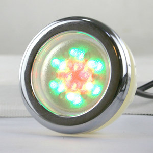 Đèn <span class=keywords><strong>LED</strong></span> Bồn Tắm Nhựa Bề Mặt Sương Giá ABS RGB Chống Nước Đèn <span class=keywords><strong>Led</strong></span> Đèn Xoáy Nước Dưới Nước Đèn Hồ Bơi SPA - Product Image 3