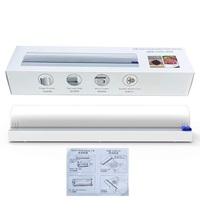 Accessoires de cuisine, boîte de rangement pour film alimentaire, distributeur de film alimentaire, coupe-film, distributeur de papier aluminium