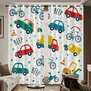 Oscuramento <span class=keywords><strong>tende</strong></span> <span class=keywords><strong>arcobaleno</strong></span> carino, oscuramento della stanza bovindo <span class=keywords><strong>tende</strong></span> dei cartoni animati per la camera da letto dei bambini o la decorazione della scuola materna - Product Image 3