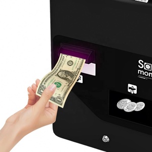 Kiosco de Pago con Pantalla Táctil Personalizada y Aceptador de Monedas, Sistema Inteligente de Inserción de Monedas a Granel, Kiosco de Cambio de Divisas - Product Image 5